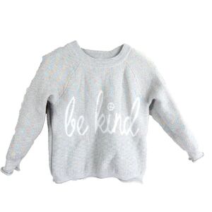 Peek Be Kind Rainbow Metallic‎ Sweater